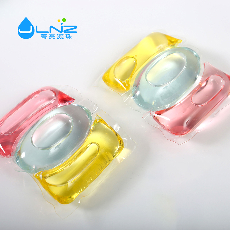 China Professional Bulk laundry pods factory price stain removel antu mite laundry detergent pods with fabric softener supplier-Jingliang