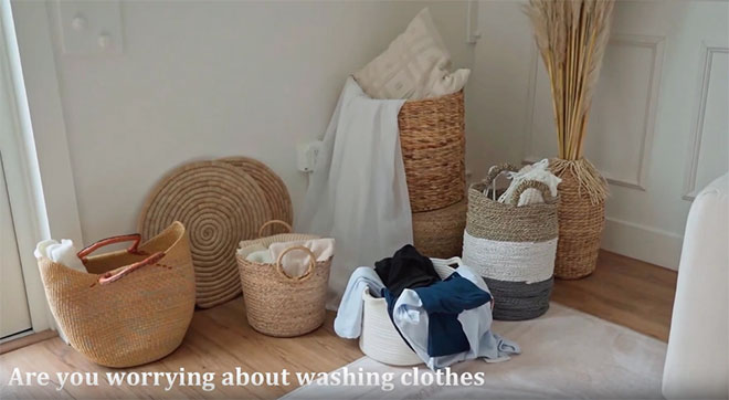 Are you worrying about washing clothes with